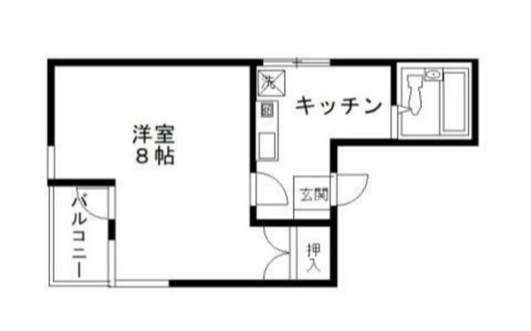 坂本ビルの物件間取画像